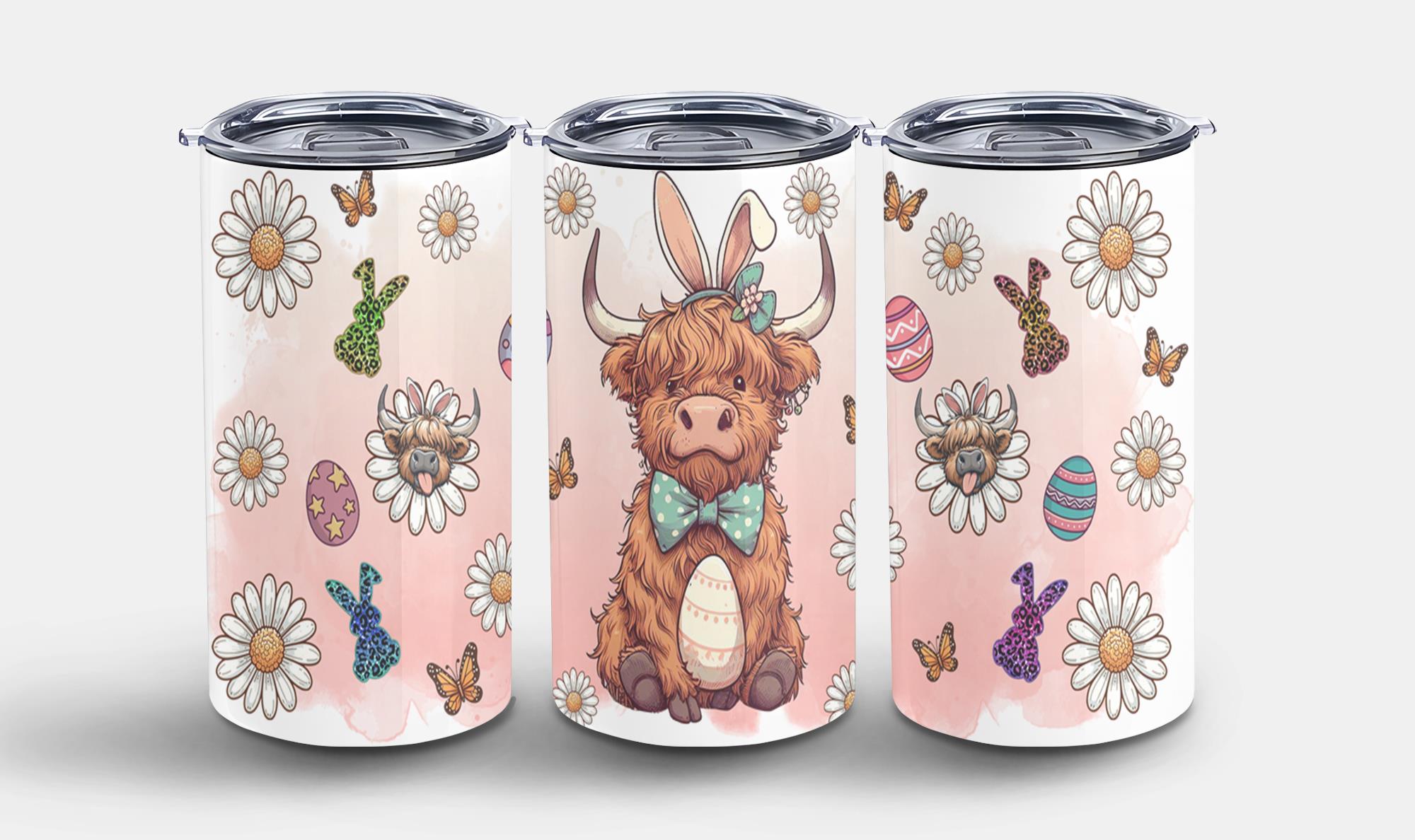 Highland Cow Easter-10391